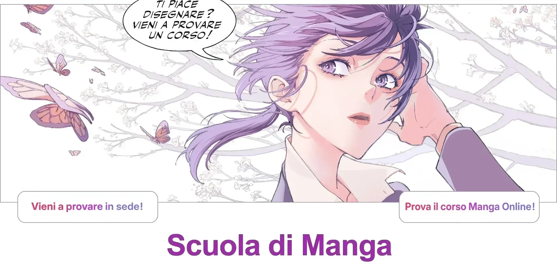 Scuola di Manga - prova in sede o corso Manga Online