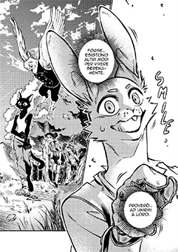 Tavola realizzata da Claudia Tenace per la Master Class Manga