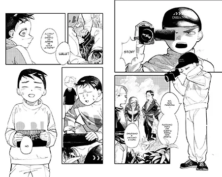 Tavola realizzata da Davide Giorgetti per la Master Class Manga