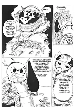 Tavola realizzata da Francesco Caporali per la Master Class Manga