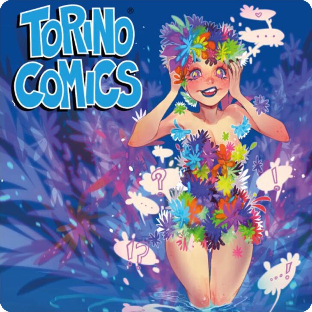 Locandina della fiera di fumetto Torino Comics.