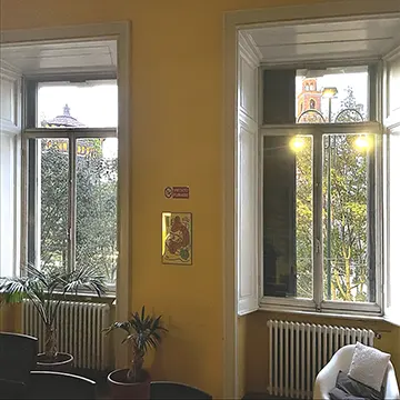 Vista sulla città dalla sede di Piazza Castello – Milano 2023