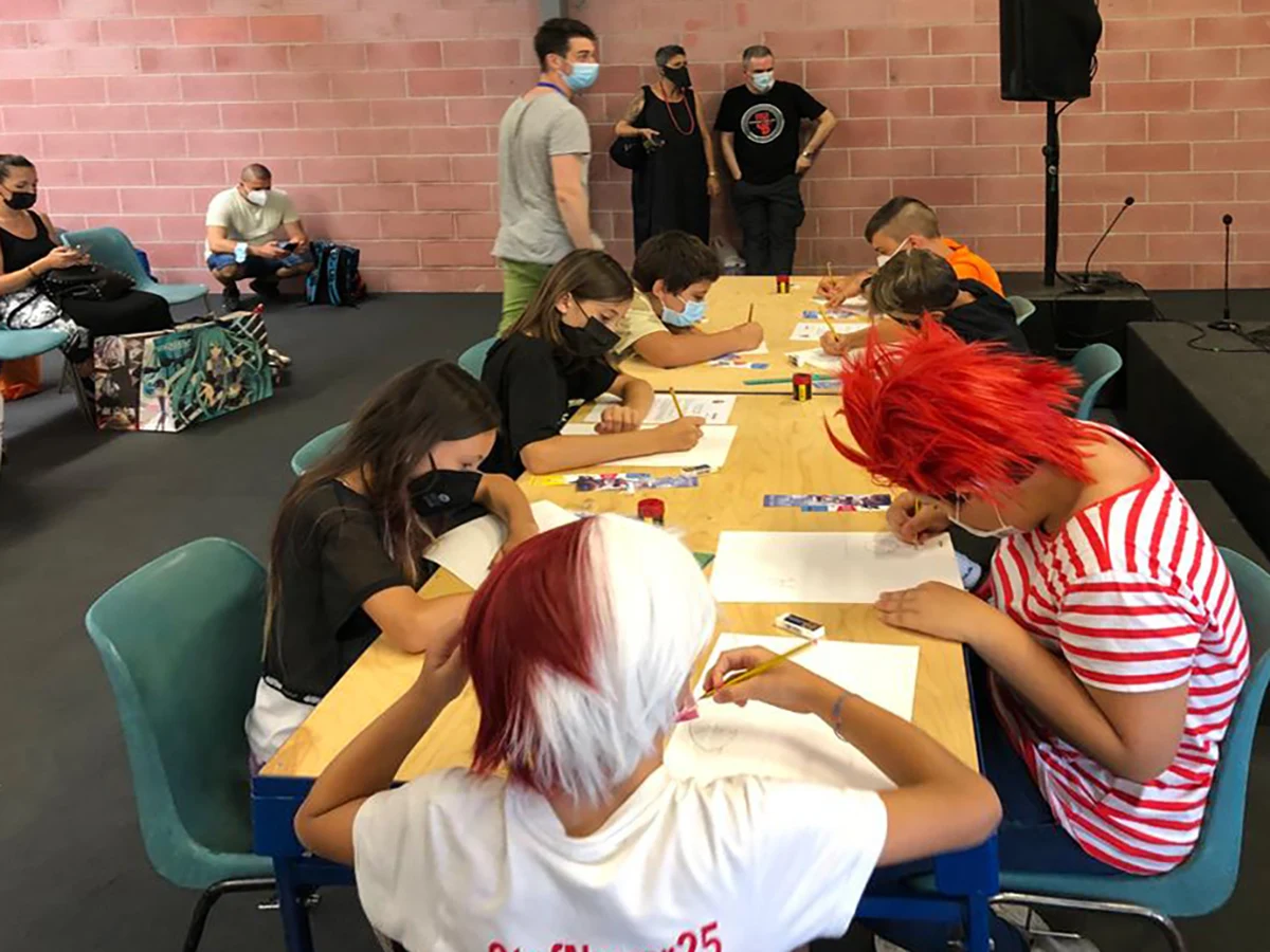 Workshop della Scuola di Manga a Modena Nerd – 2021